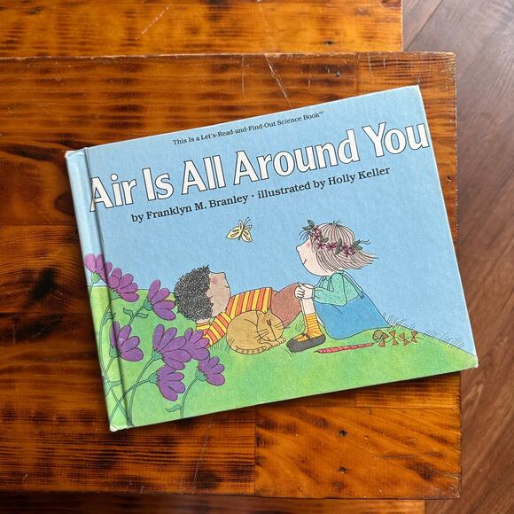 Vintage 1986 Air Is All Around You Science Hardcover Book - Picture 1 of 10